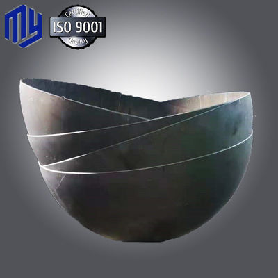 軽度の炭素鋼 タンク端の円筒形ヘッド デザインと鋳造をカスタマイズ