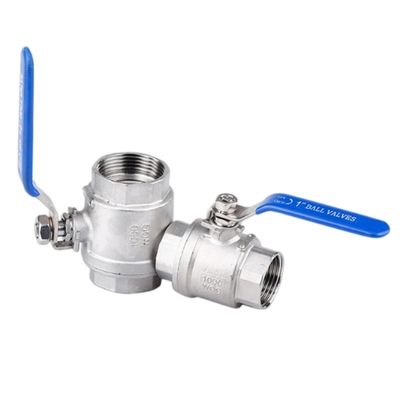 オーダーメイド 1/2" Ss 304 316L 2PCS 3PCステンレス鋼ボールバルブ 水制御