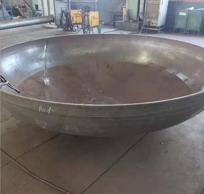 ASME標準半球型設計で高精度不?? 鋼タンク皿頭