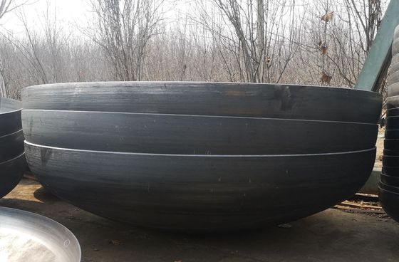 ASME標準 300mm 500m 800m 1000mm 圧力容器用トリスフィア式皿頭と端
