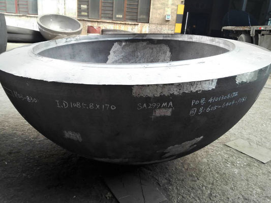 ASME 標準 溶接 接続 ステンレス スチール 半球頭 容器 端頭