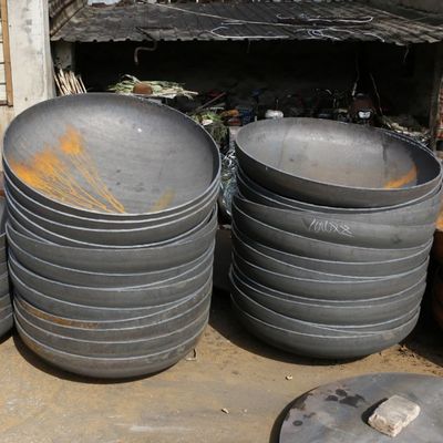 ASME 標準 30 インチ 溶接 接続 鋼管の末端のための半球タンクヘッド
