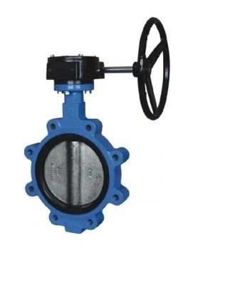 API609 EPDM コーナー付き PTFE 鋳鉄ラグ型ウェッファー バターフライバル