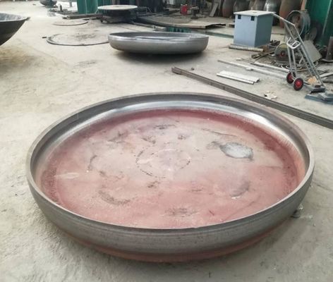 溶接接続 圧力容器のボイラー部品のための炭素鋼の平面頭端カバー