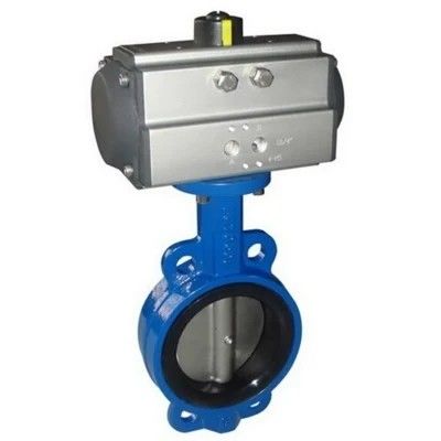 低温マニュアル PN16 PN25 DN40-DN400 300LB メタルハードシール 圧縮式ウェッファーバターフライバル