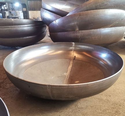 パーソナライズドサポート ODM Ss304 円形半タンク末端金属 円形プレッシングヘッド