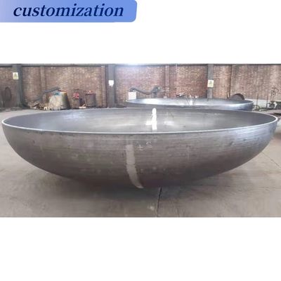 同等頭コード円 1000mm 皿 Astm A403 鋼 316L ASME 円形皿頭