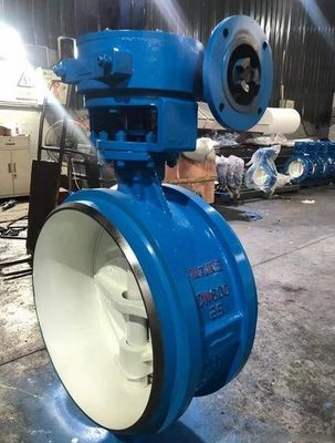 DN150 DN1800 バターフライバル PN16 ダブルフレンズ ダブルエクセントリックソフトシール BS5163