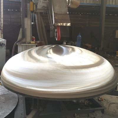 圧迫容器用 溶接式タンクヘッド エリプス形とトリスフィア形