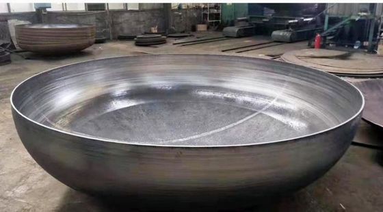 大直径の熱圧式半球頭,炭素鋼圧容器用