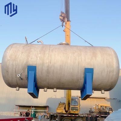 50L 容量に合わせた水平ステンレス鋼地下ガス貯蔵タンク