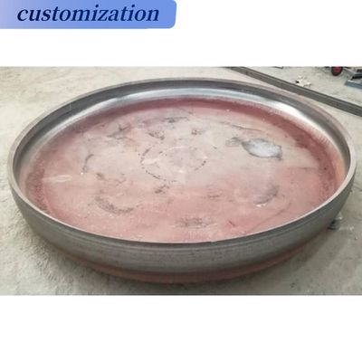 同等溶接接続 オーダーメイドステンレス鋼 フラットヘッド ディッシュ ファイヤーピットのための端