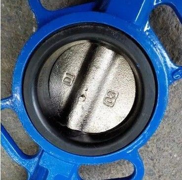 CF8 Di Ci EPDM PTFE 強い酸 柔らかい 鉄レバー 操作されたウエファー バターフライバル