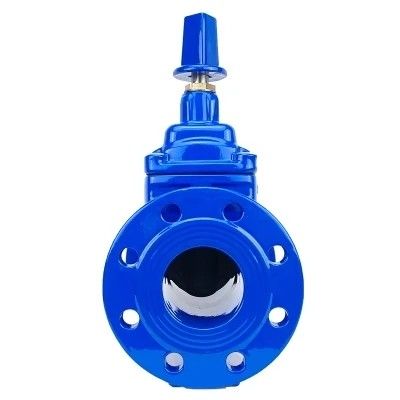 DIN F6 標準 4 インチ産業ナイフゲートバルブ