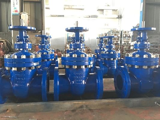 DIN F6 標準 4 インチ産業ナイフゲートバルブ