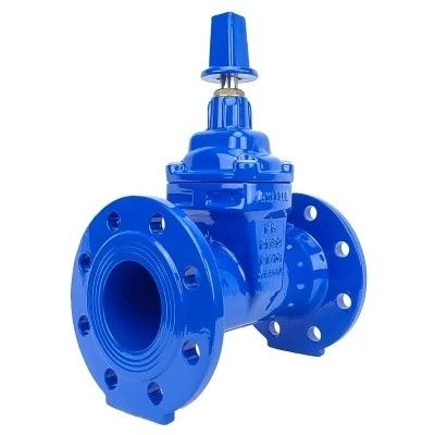 手動制御 6 インチ SS ラグ ウェッファー ナイフ タイプ 高温の水のためのゲートバルブ