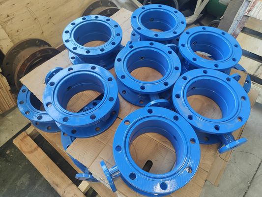 電気アクチュエータ制御 Dn300 産業用ガスメディア制御のためのバタフライバル