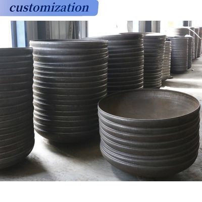 Q345 S275JR ホットプレス ASME 貯蔵容器用 フレンジ付き皿付きタンクヘッド