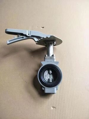 EPDM PTFE 密封型 アルミ合金 ボディ・ウェーファー バターフライ・バルブ 耐腐食性