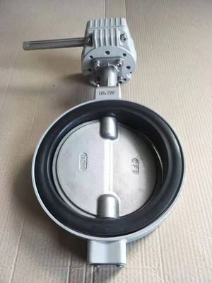 EPDM PTFE 密封型 アルミ合金 ボディ・ウェーファー バターフライ・バルブ 耐腐食性