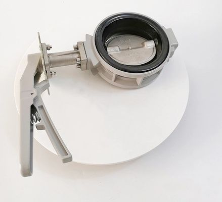 EPDM PTFE 密封型 アルミ合金 ボディ・ウェーファー バターフライ・バルブ 耐腐食性