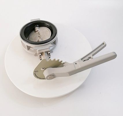 1000PCS/日 アルミ合金 抗冷却 クランプ ウェッファー バターフライ バルブ 水処理用