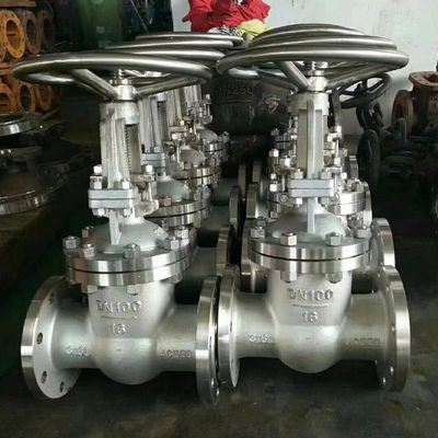 WCB DN500 PN25 ゲートバルブ カーボン鋼/鋳鉄/ステンレス鋼のOEM用に利用可能