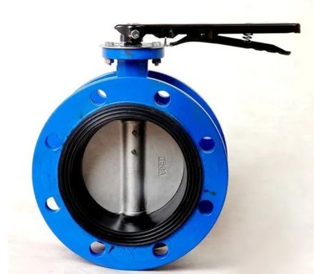 DN100 PN16 電動のダブルフレンズバタフライバル,EPDMシートと304/CF8ディスク