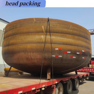 鋼管端皿 円筒形皿 貯蔵タンク 熱球頭 溶接接続 OEM