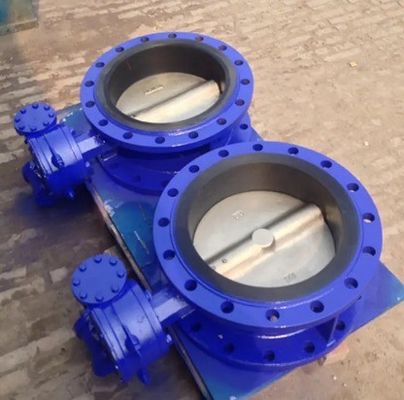 水システム ベストセラー 交換可能な座席付きの双面フレンジ接続バタフライバル