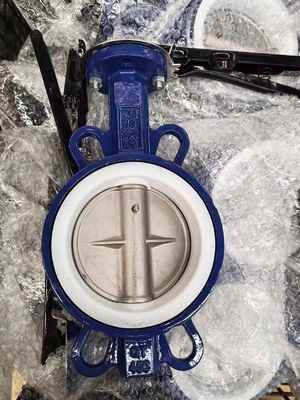 パーソナライズされたサポート ODM EPDM ラインナップされた気圧アクチュエータ ワッファータイプ制御バタフライバル