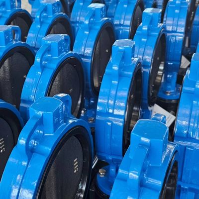 パーソナライズされたサポート ODM EPDM ラインナップされた気圧アクチュエータ ワッファータイプ制御バタフライバル