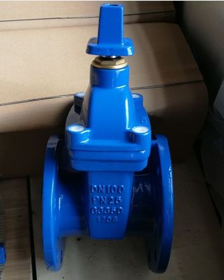 200psi DN200 pn16 GGG50 ゴム EPDM 弾性シートボルト ボンネットゲートバルブ 水用