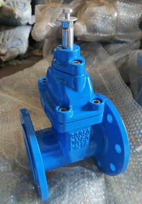 200psi DN200 pn16 GGG50 ゴム EPDM 弾性シートボルト ボンネットゲートバルブ 水用