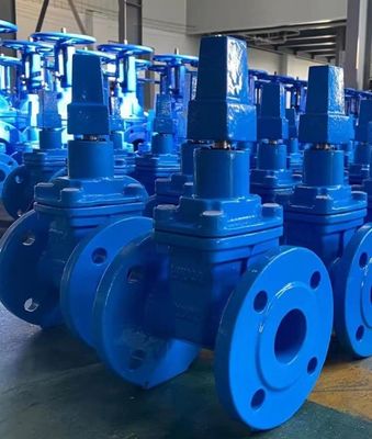200psi DN200 pn16 GGG50 ゴム EPDM 弾性シートボルト ボンネットゲートバルブ 水用