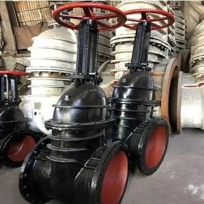 産業用8インチ柔らかい鉄ゲートバルブ 金属シールとANSIフラング接続