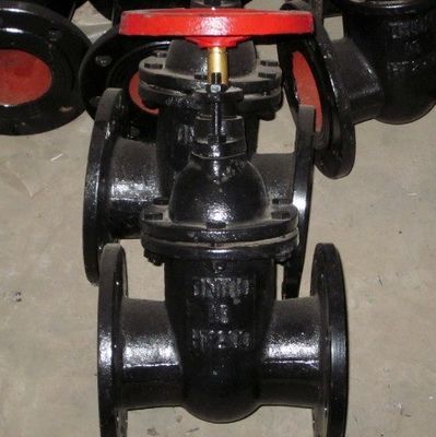 産業用8インチ柔らかい鉄ゲートバルブ 金属シールとANSIフラング接続