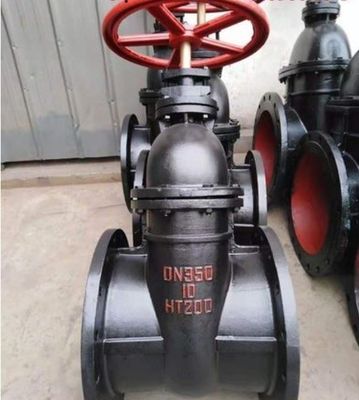 産業 100mm 鋳鉄 WCB ゲートバルブ