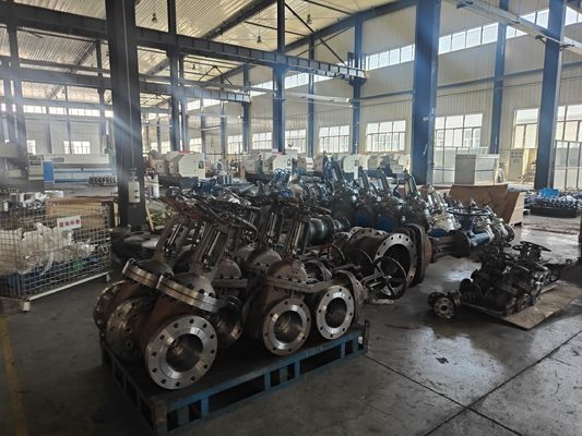 仕様 DN40-DN1200 PN6-PN10-PN16 OS Y メタルシートフラングドゲートバルブ