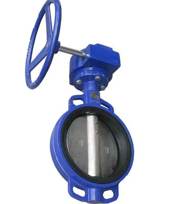 4-10 インチ PTFE 型 柔らかい鉄ウエフ バターフライ ステンレス バルブ リスト