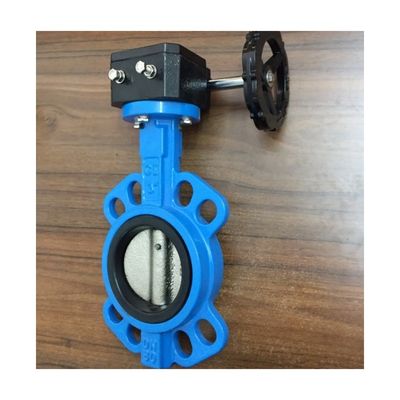 OEM 鋳鉄 ワームギア オペレーター ダブル フレンズ EPDM/NBR シート ステンレス スチール ディスク ラグ ウェッファー バターフライ バルブ