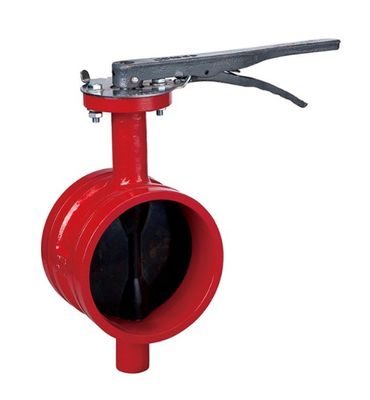 中温格子式火力DI ウェッファー蝶弁 PN10 PN16 2"-10" トレンチ