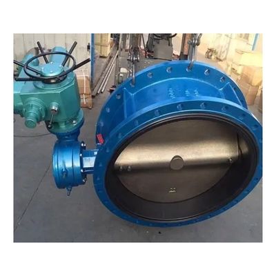 弁構造 DN1200 ワームギア 鋳鉄 フレンズ 蝶弁 工業用