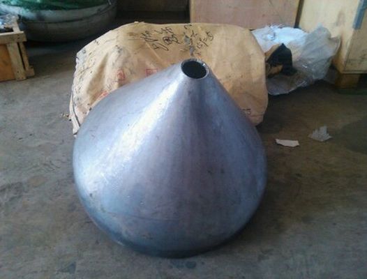 ASME 標準型円形底圧容器 溶接接続付きのキャップヘッド