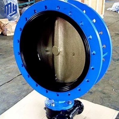DN150 工業用油媒介流量管理ソリューションのための柔らかい鉄の蝶閥