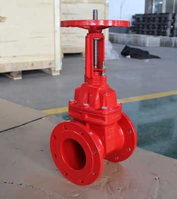 DN125 通常温度のアプリケーションのための柔らかい鉄の不上昇型幹水閥