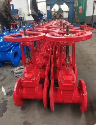 DN125 通常温度のアプリケーションのための柔らかい鉄の不上昇型幹水閥