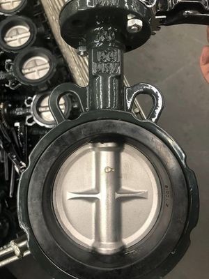バックウォーター バルブ ウェッファータイプ JIS API 150LB PN16 韓国 バターフライ バルブ ウォーター オイル&ガス