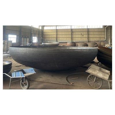 パーソナライズされた鋼円筒型タンク端 円筒型皿端 均等な皿平底