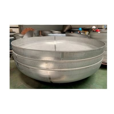 ASME フランジェドと半円筒型タンクヘッドのための大きなカスタマイズされた円筒型皿端